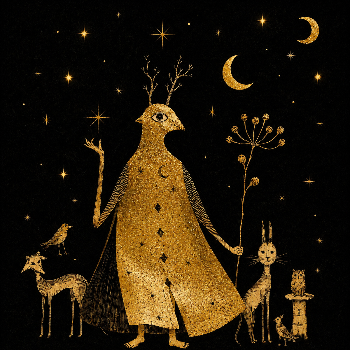 The Shepherd of the Night — Anima Mundi by Valeria Pazos